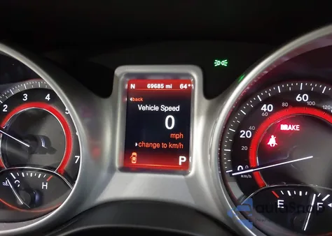 2017 Dodge Journey Gt Awd из США, поврежденный, VIN 3C4PDDEG7HT634999